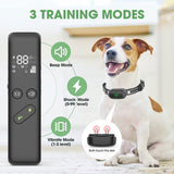 Dog Shock Collar-Electric Dog Training Collar With 1600FT Remote Control With 3 Training Modes