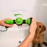 Dog Washer & Shampoo Sprayer | Dog Wash Hose Attachment | Save Time, Effort & Shampoo